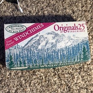 Vintage Whispering Winds Originals 25 Windchimes